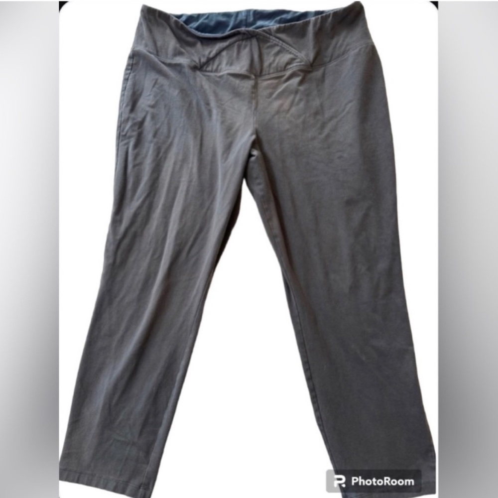 Stretch Ankle Pants - gray - with pockets - 2X
QVC's "Women With Control